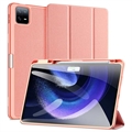 Dux Ducis Domo Xiaomi Pad 6/Pad 6 Pro Tri-Fold Smart Foliofodral - Rosa