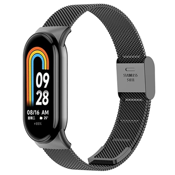 Xiaomi Smart Band 8 Elegant Mesh-rem i Rostfritt Stål