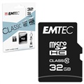 Emtec Classic Class 10 Micro SD-kort - ECMSDM32GHC10CG - 32GB