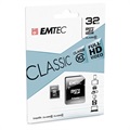 Emtec Classic Class 10 Micro SD-kort - ECMSDM32GHC10CG - 32GB