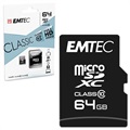 Emtec Classic Class 10 Micro SD-kort - ECMSDM64GXC10CG