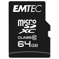 Emtec Classic Class 10 Micro SD-kort - ECMSDM64GXC10CG - 64GB