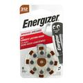 Energizer 312/PR41 hörapparatbatterier - 8 st.