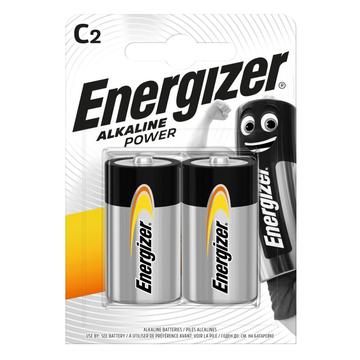 Energizer Alkaline Power LR14/C-batterier - 2 st.