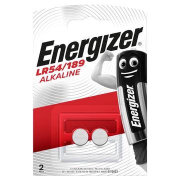 Energizer LR54/189 Alkaline knappcellsbatterier - 2 st.