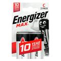 Energizer Max LR14/C Alkaliska batterier - 2 st.