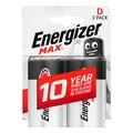 Energizer Max LR20/D Alkaliska batterier - 2 st.