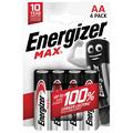 Energizer Max LR6/AA Alkaline-batterier - 4 st.