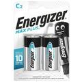 Energizer Max Plus LR14/C Alkaliska batterier - 2 st.