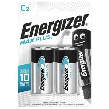 Energizer Max Plus LR14/C Alkaliska batterier - 2 st.