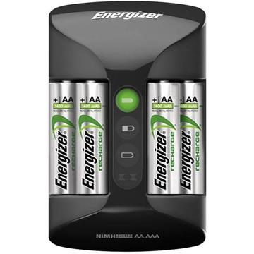 Energizer Pro batteriladdare med 4 x R6/AA-batterier