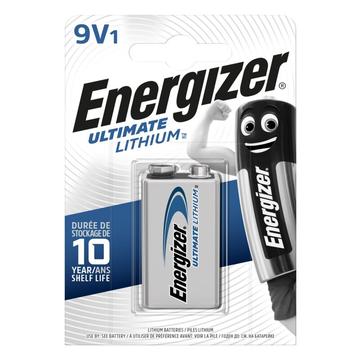 Energizer Ultimate Lithium 6F22/9V batteri