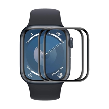 Apple Watch Series 10 Enkay 3D Härdat Glas Skärmskydd - 9H - 42mm - 2 St.