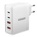 Essager ES-CD37 100W snabbladdare - EU-kontakt - vit