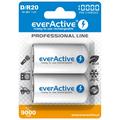 EverActive Professional Line EVHRL20-10000 Uppladdningsbara D-batterier 10000mAh - 2 st.