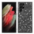 Glitter Series Samsung Galaxy S23 Ultra 5G Hybrid Skal - Svart