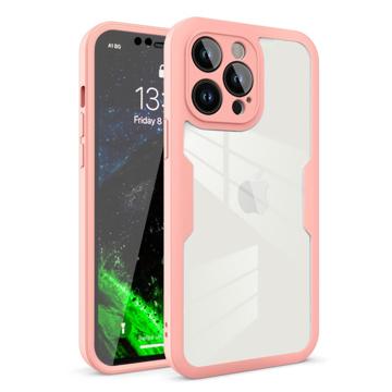 Anti-Shock 360 iPhone 14 Pro Max Hybridskal - Rosa