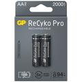 GP ReCyko Pro Uppladdningsbara AA-batterier 2000mAh