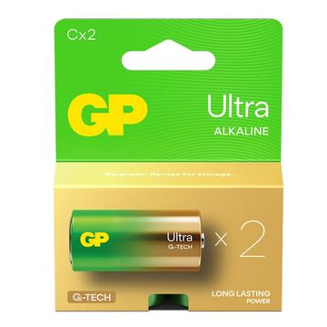 GP Ultra G-Tech LR14/C-batterier - 2 st.