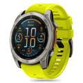 Garmin Fenix 5/6/6 Pro/7/8/E Tech-Protect Silikonlinjerem - 47mm - Kalk