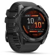 Garmin Fenix 8 Sport Smartwatch - 51mm - Svart / Skiffergrå