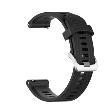 Garmin Forerunner 245/645 Soft Silikonrem - Svart