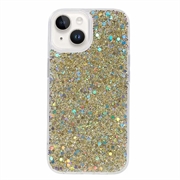 iPhone 15 Glitter Flakes TPU-skal