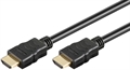 Goobay HDMI 2.0 Kabel med Ethernet - 3m - Svart