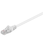 Goobay RJ45 U/UTP CAT 5e Nätverkskabel - 10m - Vit