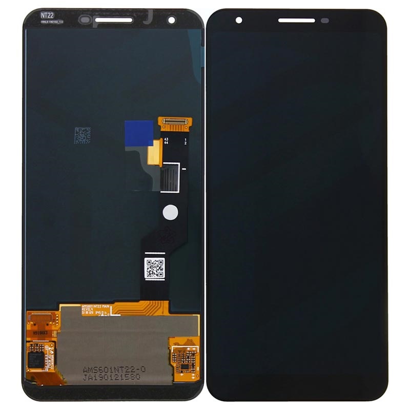 Google Pixel 3A XL LCD Display Svart