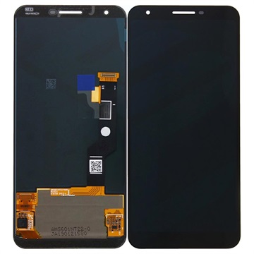 Google Pixel 3A XL LCD Display - Svart