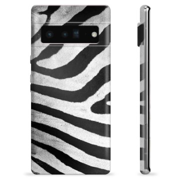 Google Pixel 6 Pro TPU-Skal - Zebra