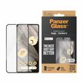 Google Pixel 8a PanzerGlass Ultra-Wide Fit Skärmskydd - 9H - Svart Kant