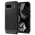 Google Pixel 8a Spigen Rugged Armor TPU Skal - Svart