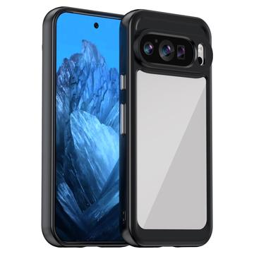 Google Pixel 9/9 Pro Anti-Shock Hybrid Skal - Svart