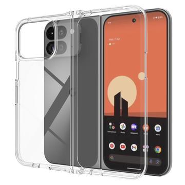 Google Pixel 9 Pro Fold Rep-Resistant Hybridskal - Genomskinlig