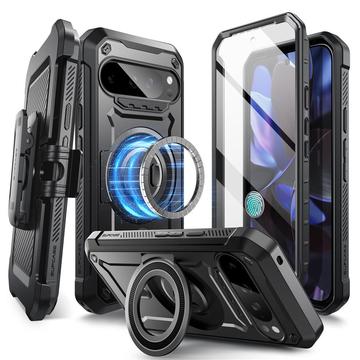 Google Pixel 9 Pro XL Supcase Unicorn Beetle Pro Mag Skal - MagSafe-kompatibelt - Svart