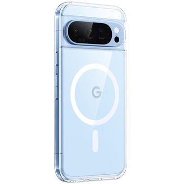 Google Pixel 9 Pro XL Torras X-Shock MagSafe TPU-Skal - Genomskinlig