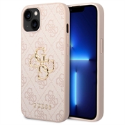 iPhone 15 Plus Guess 4G Big Metal Logo Hybrid Skal