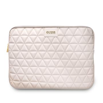 Guess Quilted Universell Laptopfodral - 13" - Rosa