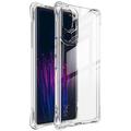 HTC U24 Pro Imak Drop-Proof TPU-skal - Genomskinlig