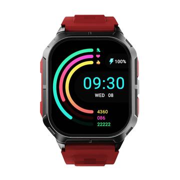 HiFuture FutureFit Ultra3 Smartwatch - IP68, 2" TFT - Röd