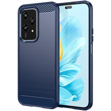 Honor 200 Lite Borstat TPU Skal - Kolfiber