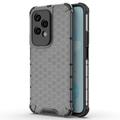 Honor 200 Lite Honeycomb Armored Hybrid Skal - Svart