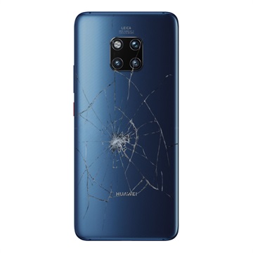 Huawei Mate 20 Pro Bak Skal Reparation - Blå