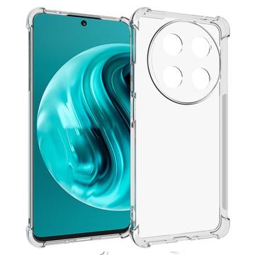 Huawei Nova 12i Stöttåligt TPU-skal - Genomskinlig