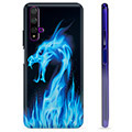 Huawei Nova 5T TPU-Skal - Blå Elddrake