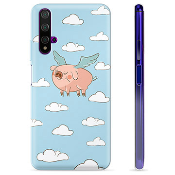 Huawei Nova 5T TPU-Skal - Flygande Gris