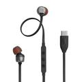 JBL Tune 310C Pure Bass USB-C In-Ear-hörlurar - Svart