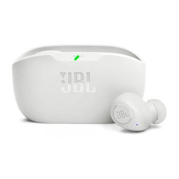 JBL Wave Buds TWS Trådlösa Hörlurar / Träningshörlurar med Laddningsfodral - IP54 - Vit